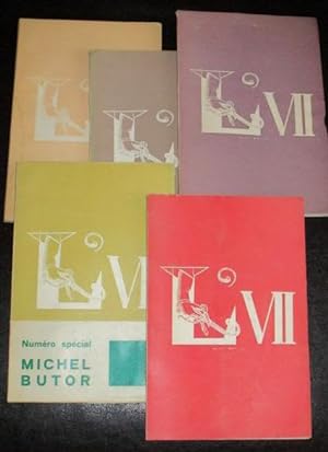 L'VII - revue trimestrielle de poésies et de proses originales - N° 5, 6, 7-8, 10, 11.