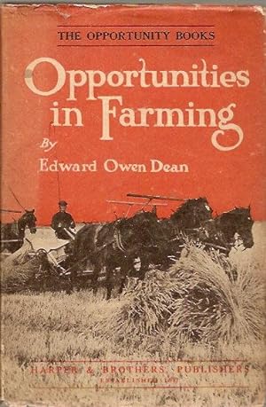Opportunities in farming