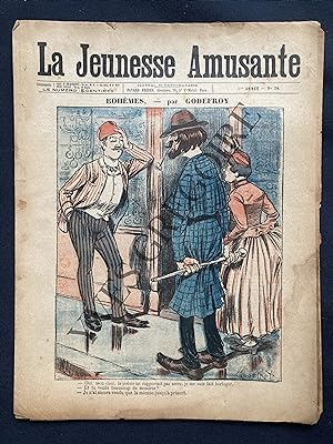 LA JEUNESSE AMUSANTE-N°24-PREMIERE ANNEE-"BOHEMES"-PAR GODEFROY