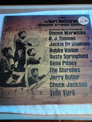 A Tribute To Burt Bacharach; Composer, Arranger, Conductor [Vinyl][Sound Recording]