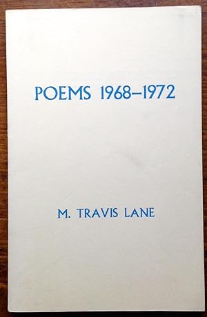 Poems 1968-1972 (Signed Copy)