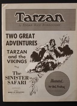 TARZAN (The Burroughs Bibliophiles No. 5) TARZAN AND THE VIKINGS // with// THE SINISTER SAFARI