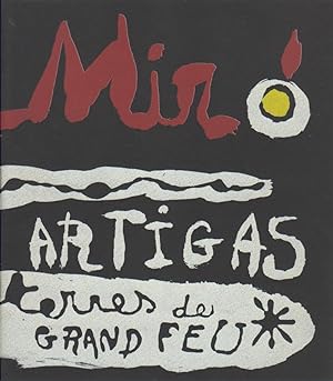 SCULPTURE IN CERAMIC BY MIRO AND ARTIGAS - WITH TWO ORIGINAL LITHOGRAPHS
