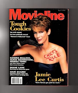 Movieline Magazine - April, 1996. 6th Annual "Women in Hollywood" Issue. Jamie Lee Curtis Cover. ...