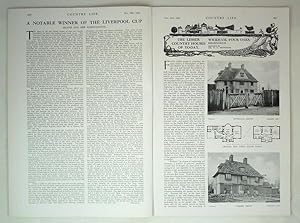 Original Issue of Country Life Magazine Dated November 18th 1922 with an article on Wickham, Four...