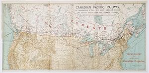 [Big Game Hunting] Map of the Canadian Pacific Railway, The Minneapolis, St. Paul and Sault Ste. ...