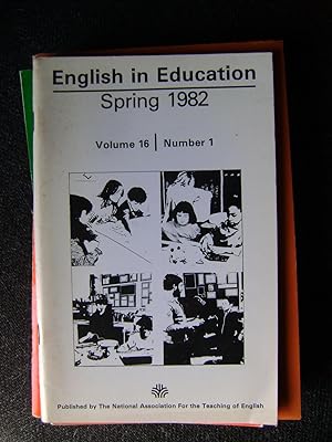 English in Education vol 16 No 1 Spring 1982