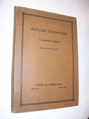 Applied Chemistry: A Laboratory Manual for Elementary Students