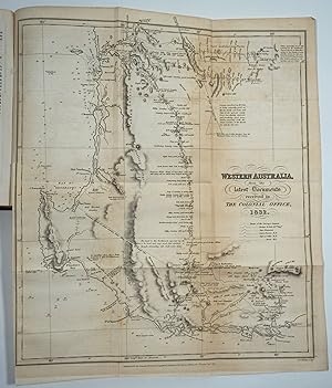 "Western Australia from the latest documents received by the Colonial Office, 1832"; map in the c...