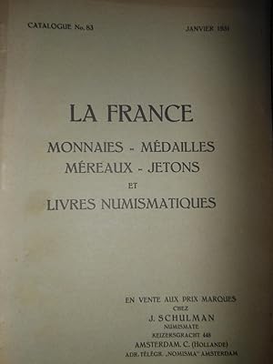 La France. Monnaies - Médailles - Méreaux - Jetons et livres numismatiques en vente aux prix marq...