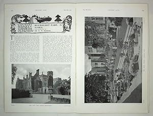 Original Issue of Country Life Magazine Dated May 18th 1912 with an Article on Buckhurst Park in ...