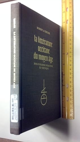 LA Litterature Occitane Du Moyen Age: Bibliographie Selective Et Critique (Toronto medieval bibli...
