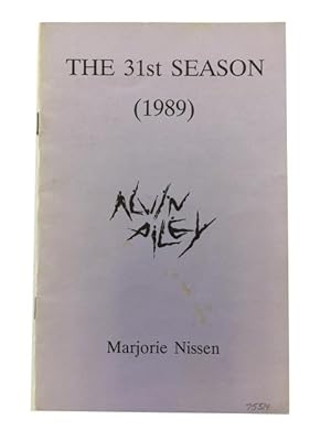 The 31st Season (1989): To the Memory of Alvin Ailey
