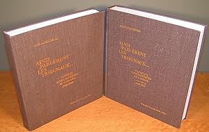 AINSI PARLÈRENT LES TRIBUNAUX … ; CONFLITS LINGUISTIQUES AU CANADA Volumes 1 et 2 ; 1968-1980 et ...