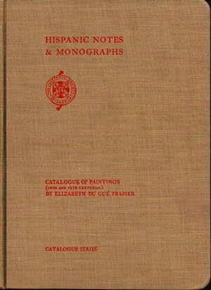 Hispanic Notes and Monographs: Catalogue of Paintings (14th and 15th Centuries)