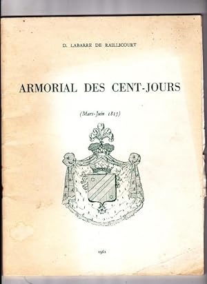 Armorial des cent-jours ( Mars-Juin 1815)