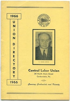 1966 Union Directory [for] Central Labor Union, Carbondale, PA. [cover title]