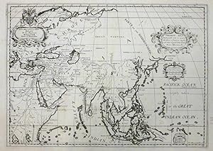 A New Map of Present Asia; Present Asia Distinguisht into its general Divisions or Countries toge...