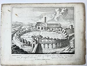 [Antique print, etching/ets, Rome] AMPHITHEATRI . Views of Rome [Set title] (Amphitheatrum Castre...