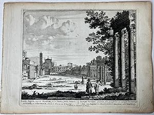 [Antique print, etching/ets, Rome] FORUM NERVA. Views of Rome [Set title] (Keizerlijke fora, foru...