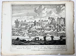 [Antique print, etching/ets, Rome] PALATII, annexorumque aedificiorum et . Views of Rome [Set tit...