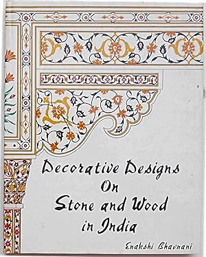Decorative designs on stone and wood in India.