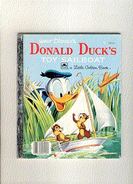 DONALD DUCK'S TOY SAILBOAT