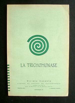 Dossiers du Collège de Pataphysique - N° 14 : La Trichonomase -