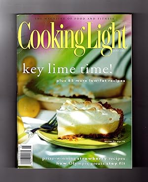 Cooking Light Magazine - June, 1996. 86 Recipes. Key Lime Pie, Prize-Winning Strawberry Recipes, ...