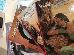 Set of 4 European Graphic Novels in English - INDIA DREAMS published by Om Books - 1. Misty Trail...