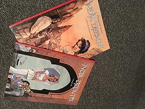 Set of 2 European Graphic Novels in English - INDIA DREAMS published by Om Books - 1. Misty Trail...