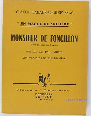 Monsieur de Foncillon