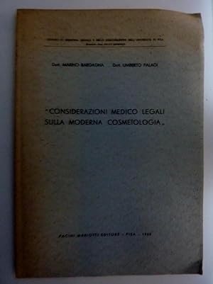 Istituto di Medicina Legale e delle Assicurazioni dell'Univesità di Pisa CONSIDERAZIONI MEDICO LE...