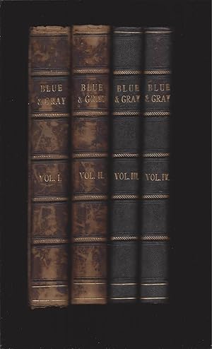 Blue and Gray (4 Volumes, Jan. 1893 to Dec. 1894, Half Binding)