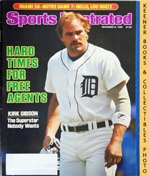 Sports Illustrated Magazine, December 9, 1985: Vol 63, No. 26 : Hard Times For Free Agents, Kirk ...