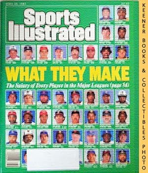 Sports Illustrated Magazine, April 20, 1987: Vol 66, No. 16 : What They Make - The Salary Of Ever...
