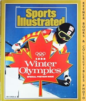 Sports Illustrated Magazine, January 27, 1988: Vol 68, No. 4 : 1988 Winter Olympics Special Previ...