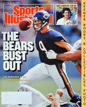 Sports Illustrated Magazine, September 12, 1988: Vol 69, No. 11 : The Bears Bust Out - Jim McMaho...