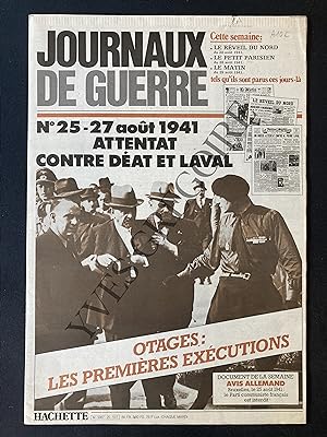 JOURNAUX DE GUERRE-N°25-27 AOUT 1941-WEYGAND LIMOGE