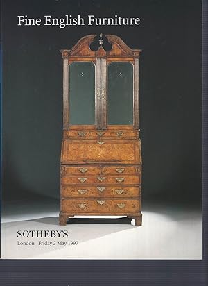 [AUCTION CATALOG] SOTHEBY'S: FINE ENGLISH FURNITURE: FRIDAY 2 MAY 1997