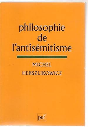 Philosophie et l'antisémitisme