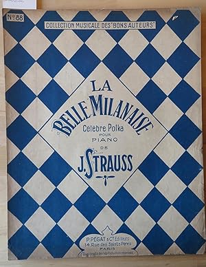 La Belle Milanaise. Célèbre polka pour Piano