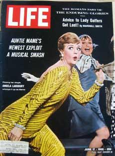 Life Magazine June 17, 1966 -- Cover: Angela Lansbury in Mame