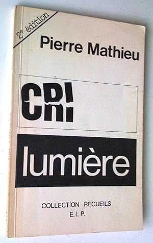 Cri Lumière, 2e édition