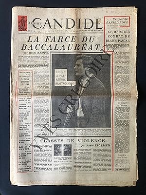 LE NOUVEAU CANDIDE-N°59-SEMAINE DU 14 AU 21 JUIN 1962