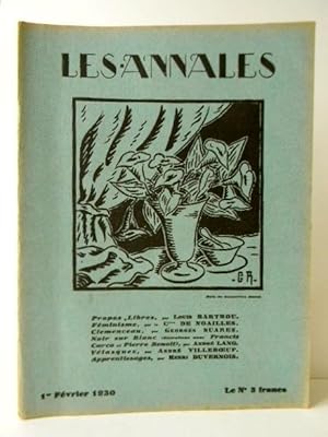 UN SEJOUR CHEZ LES DRUSES. Revue Les Annales Politiques et Littéraires n° 2351 du 1er février 1930