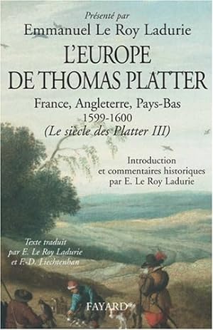 L'Europe de Thomas Platter (1599-1600)