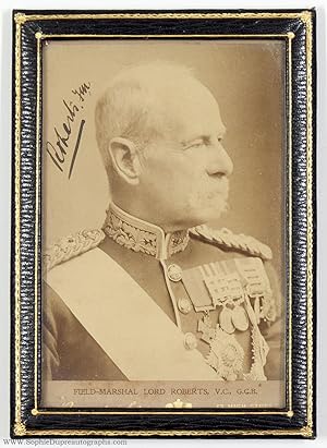 Attractive Signed Cabinet Photograph, by J. Russell & Sons, (Frederick, Earl, 1832-1914, V.C., 18...