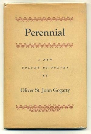 Perennial.Volume One. Distinguished Poets Series of Contemporary Poetry Edited by Mary Owings Mil...