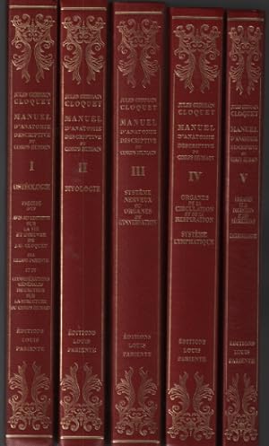 Manuel d'anatomie descriptive du corps humain / nouvelle edition en cinq volumes comportant les r...